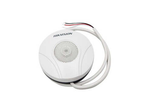 DS-2FP2020 Hikvision Hi-Fi Microphone for CCTV. Pickup range 70 sq.m. Audio transmission distance 3000m. Sensitivity -34dB.