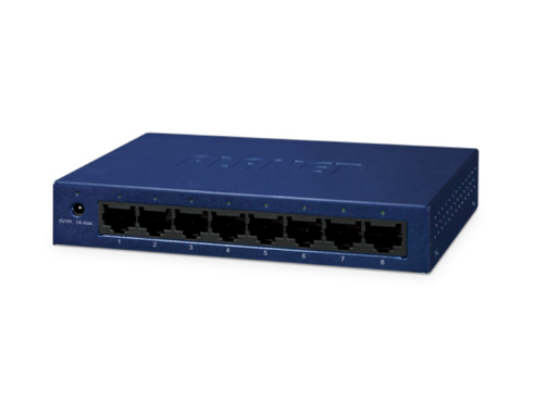 GSD-803 8-Port Gb Network Switch w/ 1-Port 100Mbps Uplink
