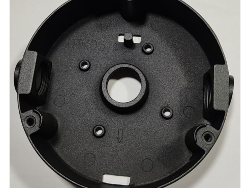 HIK-DM21B Junction box for ColorVu and AcuSense Turret IP Cameras with 140mm diameter base, Black Color