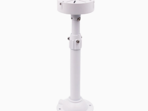 HK4378-Ceiling Extendable Ceiling mount bracket 43" to 78", Full metal at Beige color