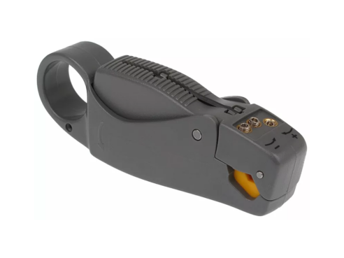 HT-322 Rotary Coaxial cable stripper (3-blade)