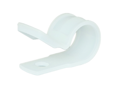 KSUC-6 1" Nylon Cable Clamp, 100 pcs/bag, White