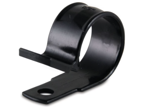 KSUC-6B 1" Nylon Cable Clamp, 100 pcs/bag, Black