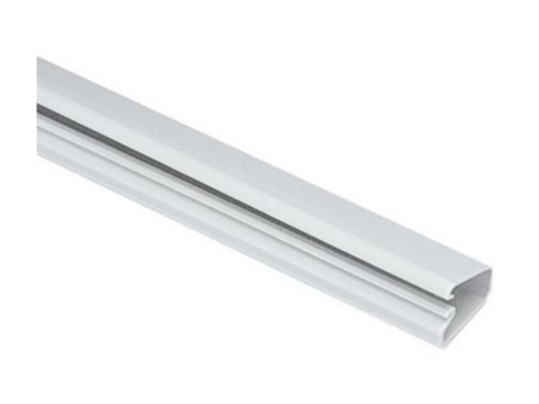 LDR-01612 1/2" x 72" latching duct, white