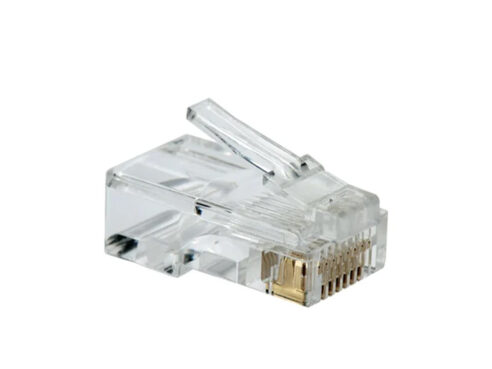 NT-RJ45-106 CAT6 RJ45 connector, 3 prongs, 3u", 94V-2, 1.1 to 1.105mm