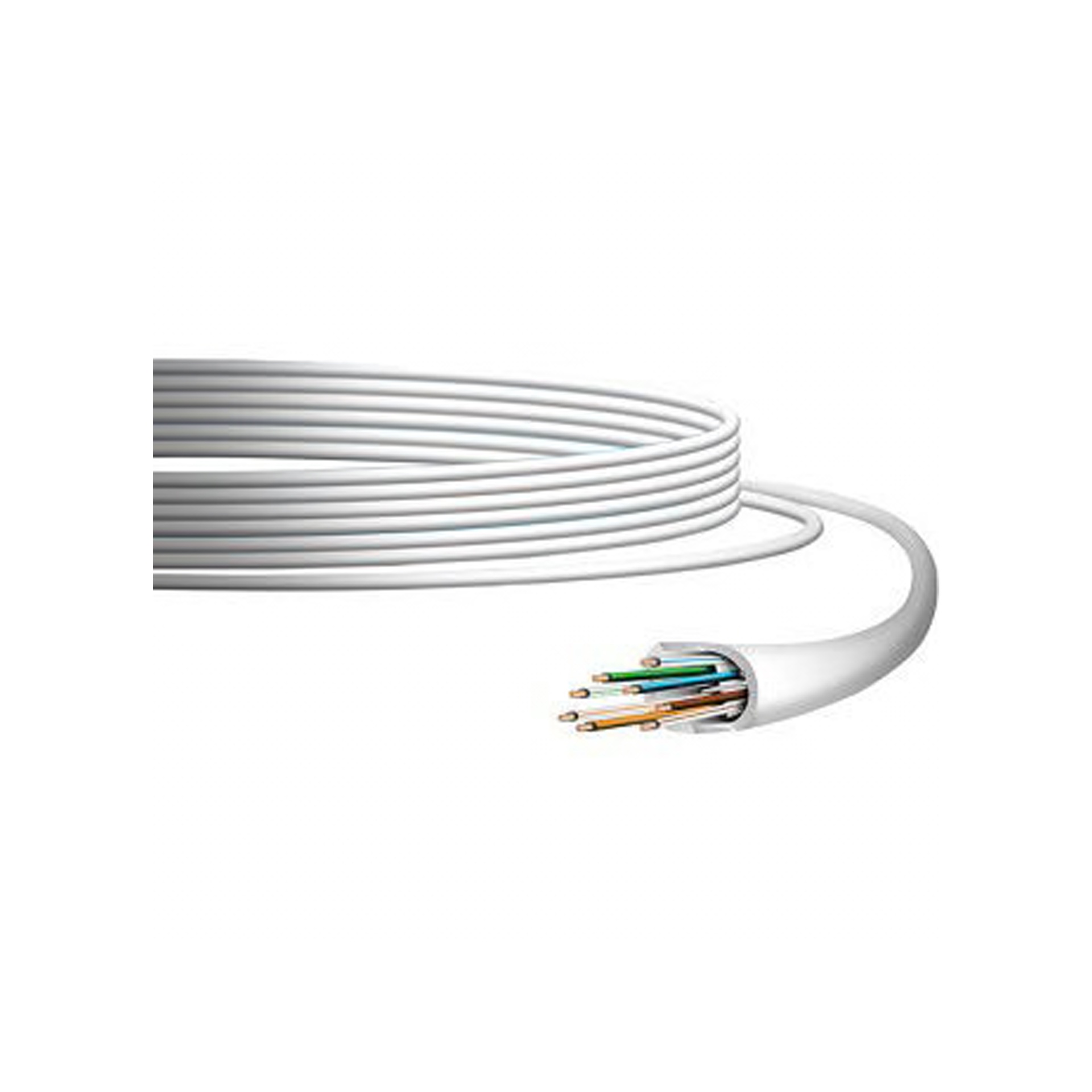 NTCB-C6-CMR/WH CAT6 Cable CMR 1000ft White  (Pull Box)