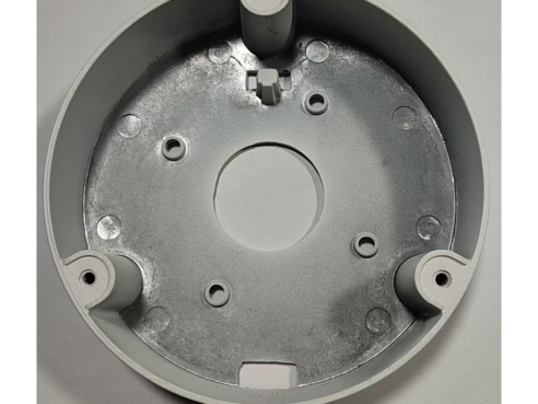 NTDB-HK130W-NH Junction Box for Turret Camera, Without side hole, White Color