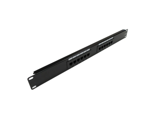 P12T-KAA-C6C 12-port CAT6 patch panel