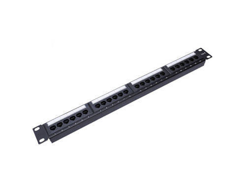 P24T-KAA-C6C 24-port CAT6 patch panel