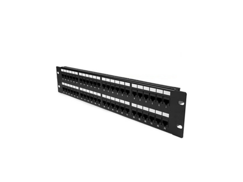 P48T-K11-CEC/BK 48-port CAT5E patch panel