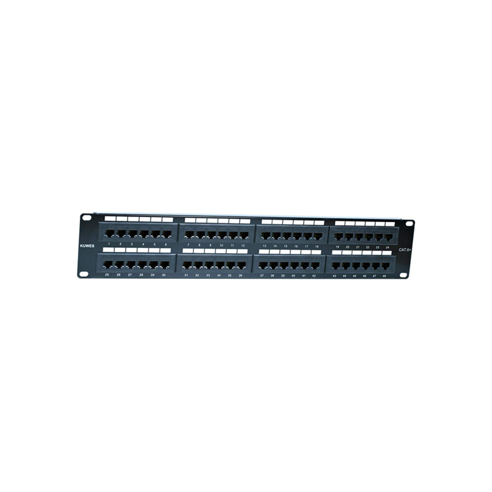 P48T-KAA-C6C 48-port CAT6 patch panel