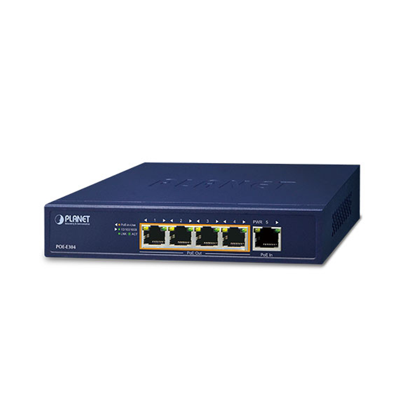 POE-E304 4-Port Gb PoE Switch w/ 1-Port Gb Uplink